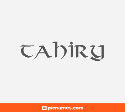 Tahiry