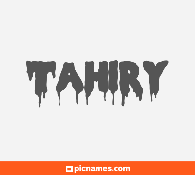 Tahiry