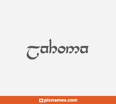 Tahoma