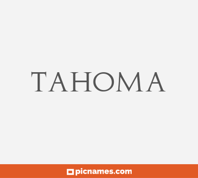 Tahoma