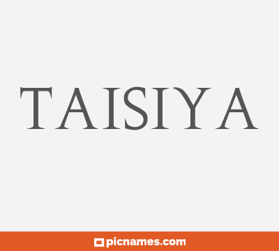 Taisiya