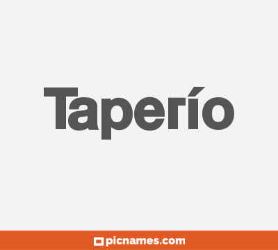 Taperío