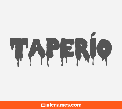 Taperío