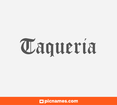 Taqueria