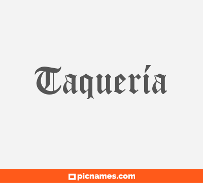 Taquería