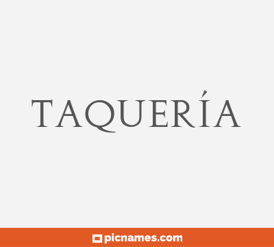 Taquería