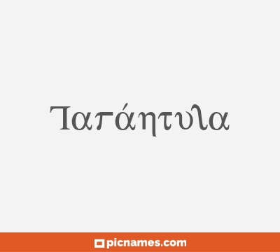 Tarántula
