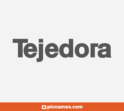 Tejedora