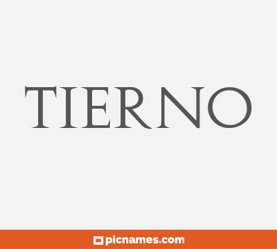 Tierno