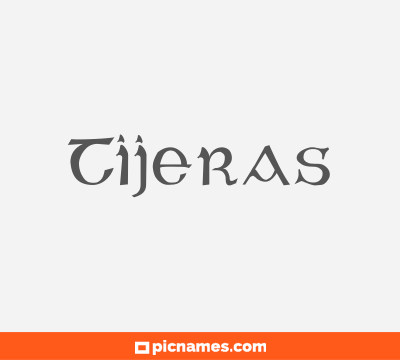 Tijeras