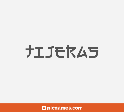 Tijeras