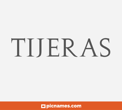 Tijeras