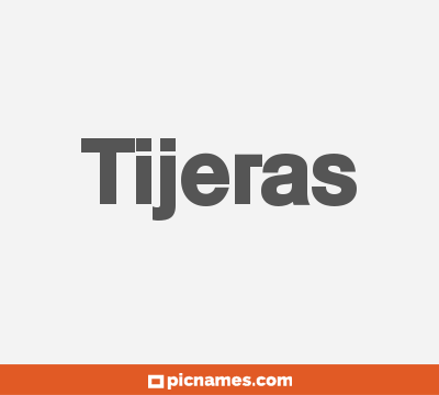 Tijeras