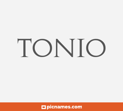 Tonio