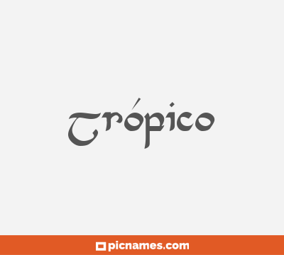 Trópico