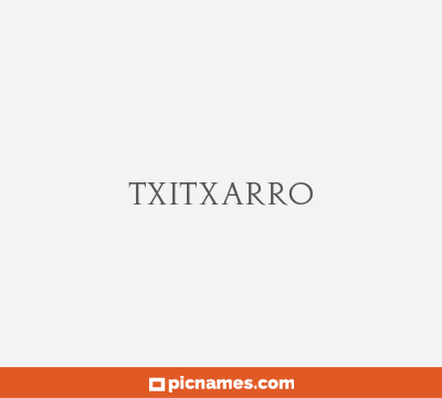 Txitxarro