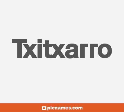 Txitxarro
