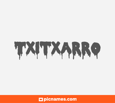 Txitxarro
