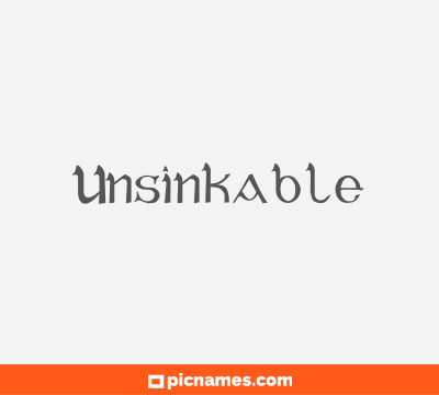 Unsinkable