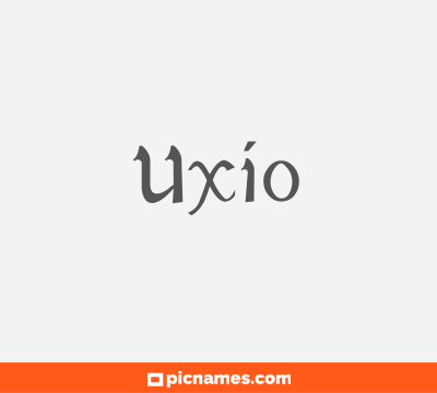 Uxío