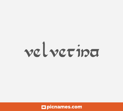 Velvetina