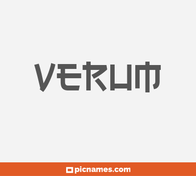 Verum