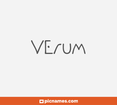 Verum