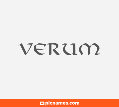 Verum