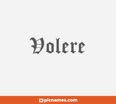 Volere