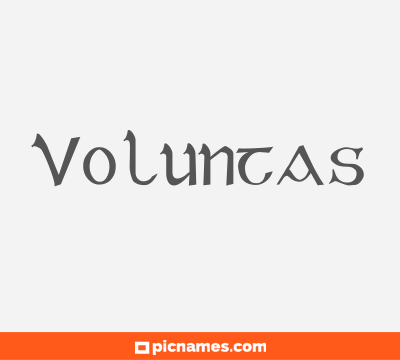Voluntas