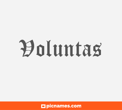 Voluntas