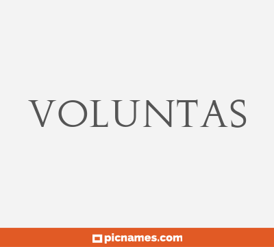 Voluntas