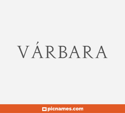 Várbara