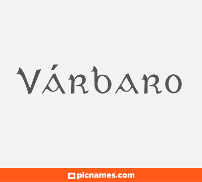 Várbaro