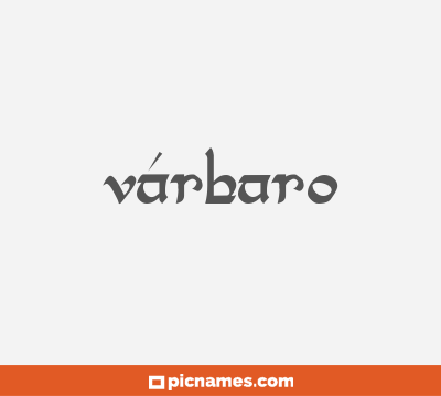Várbaro
