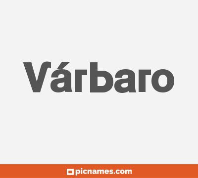 Várbaro