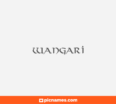 Wangari