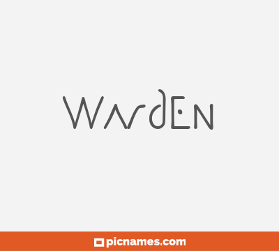 Warden