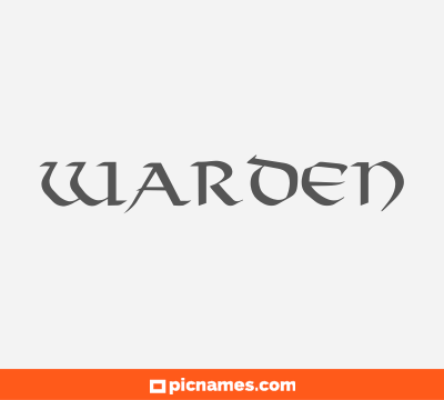 Warden