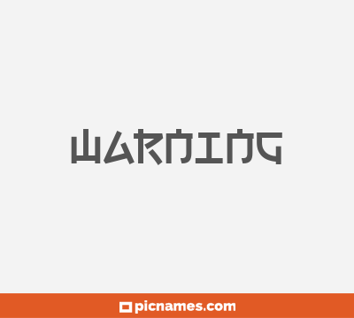 Warning