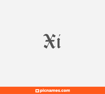 Xi