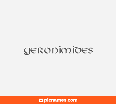 Yeronimides