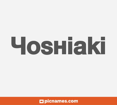 Yoshiaki