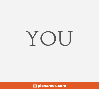 You