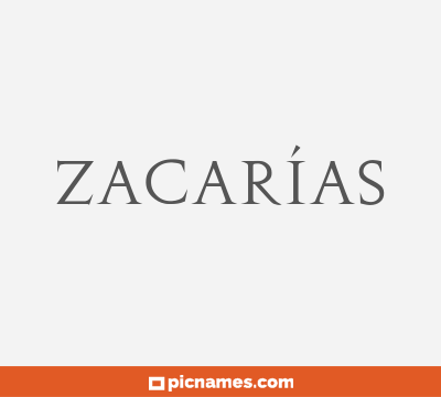 Zacarías