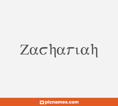 Zachariah