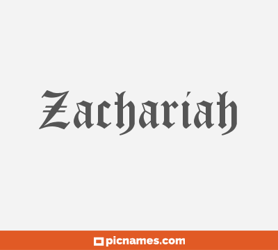 Zachariah