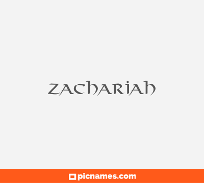 Zachariah