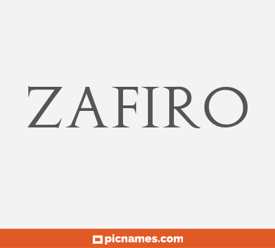 Zafiro