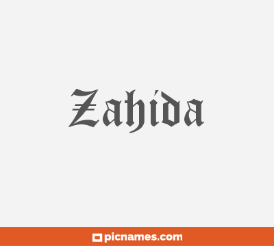 Zahida